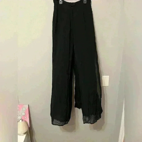TADASHI Flowy Black Dress Pant Size 8 - Picture 9 of 11